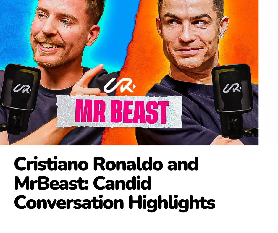 Cristiano Ronaldo and MrBeast Candid Conversation Highlights