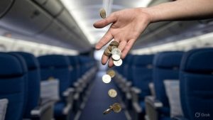 What happens when you drop a penny on a plan? 